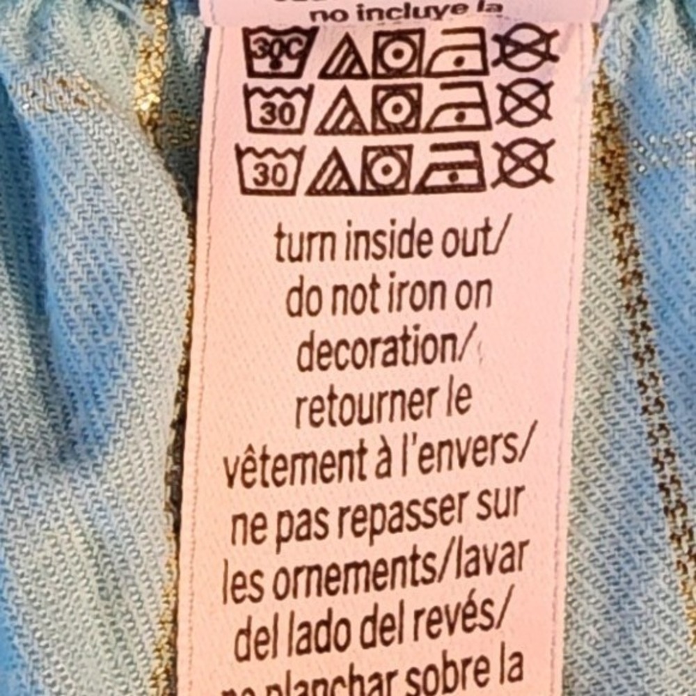 Retro 2018 Victoria's Secret Metallic Gold Plaid Pajama Pants M - Picture 8 of 8
